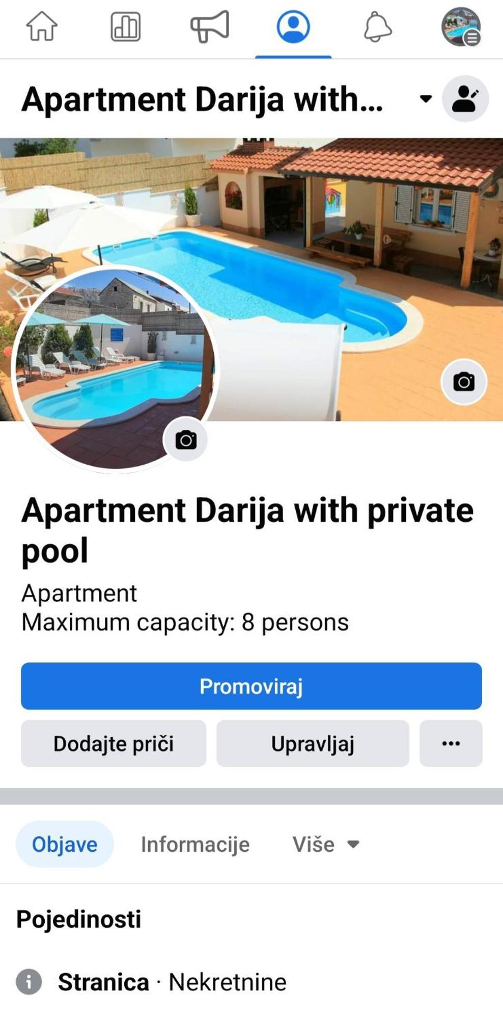 Darija With Private Pool Kastela